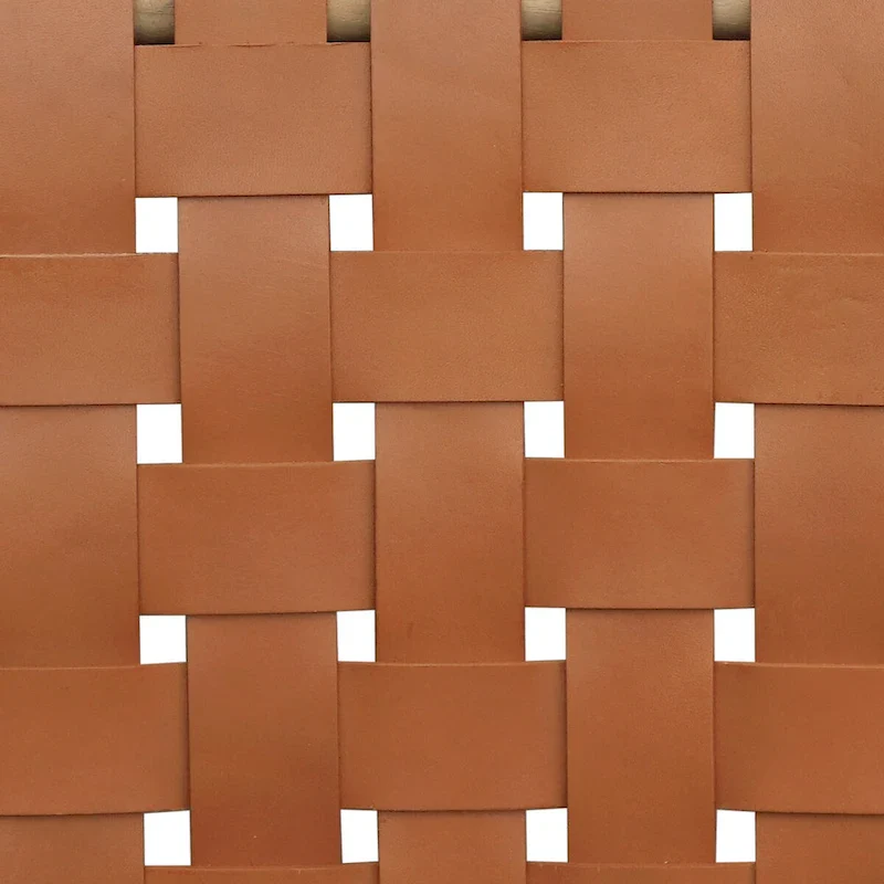 Banda Teak & Leather Dining Chair - Solid Teak Wood Frame