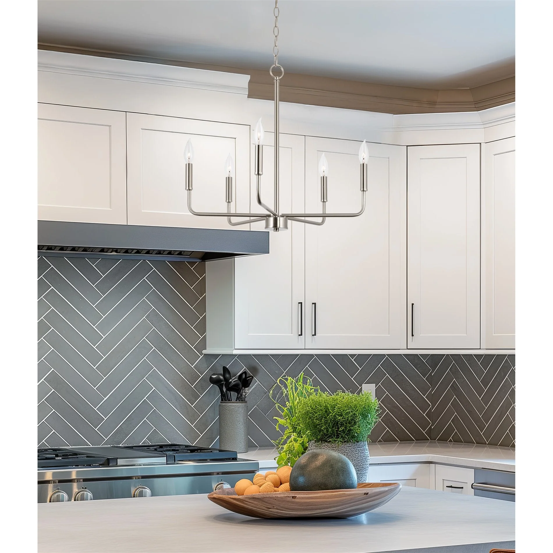 Camille 22 5-Light Modern Chandelier