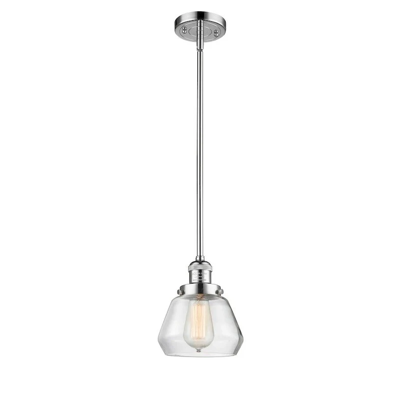 Innovations Lighting Fulton Single Light 7  Wide Mini Pendant with