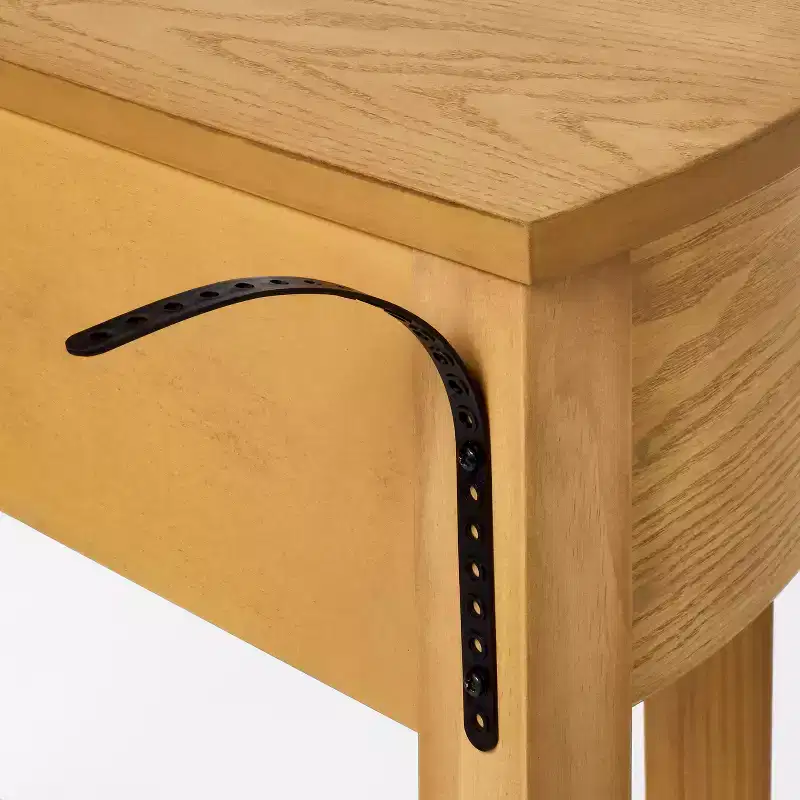 Harriett Console Table Natural Wood - Threshold designed with Studio McGee