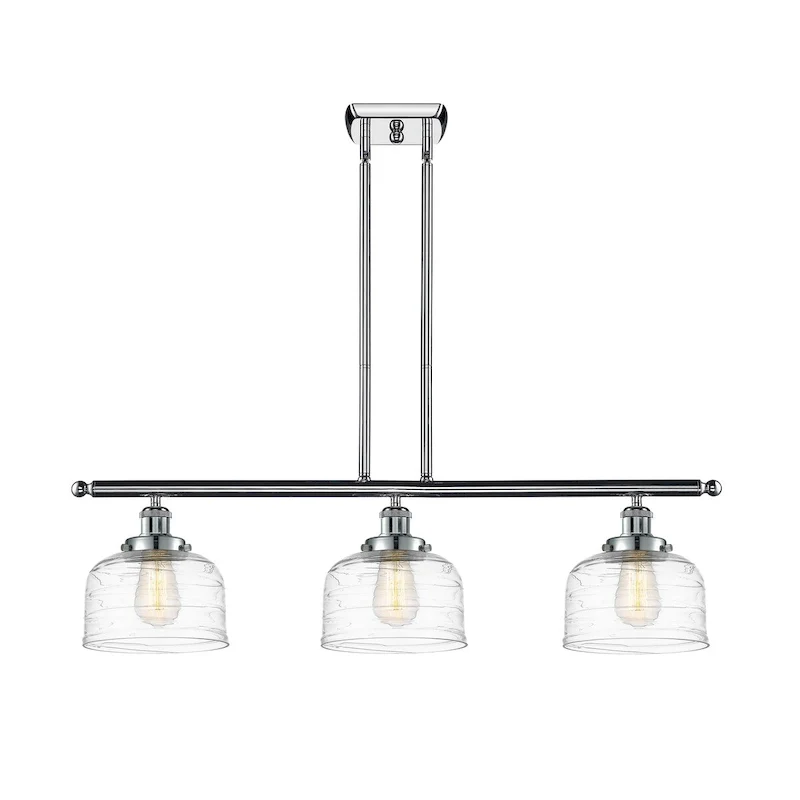 Innovations Lighting Bell - 3 Light 36  Island Light - 8  Shade