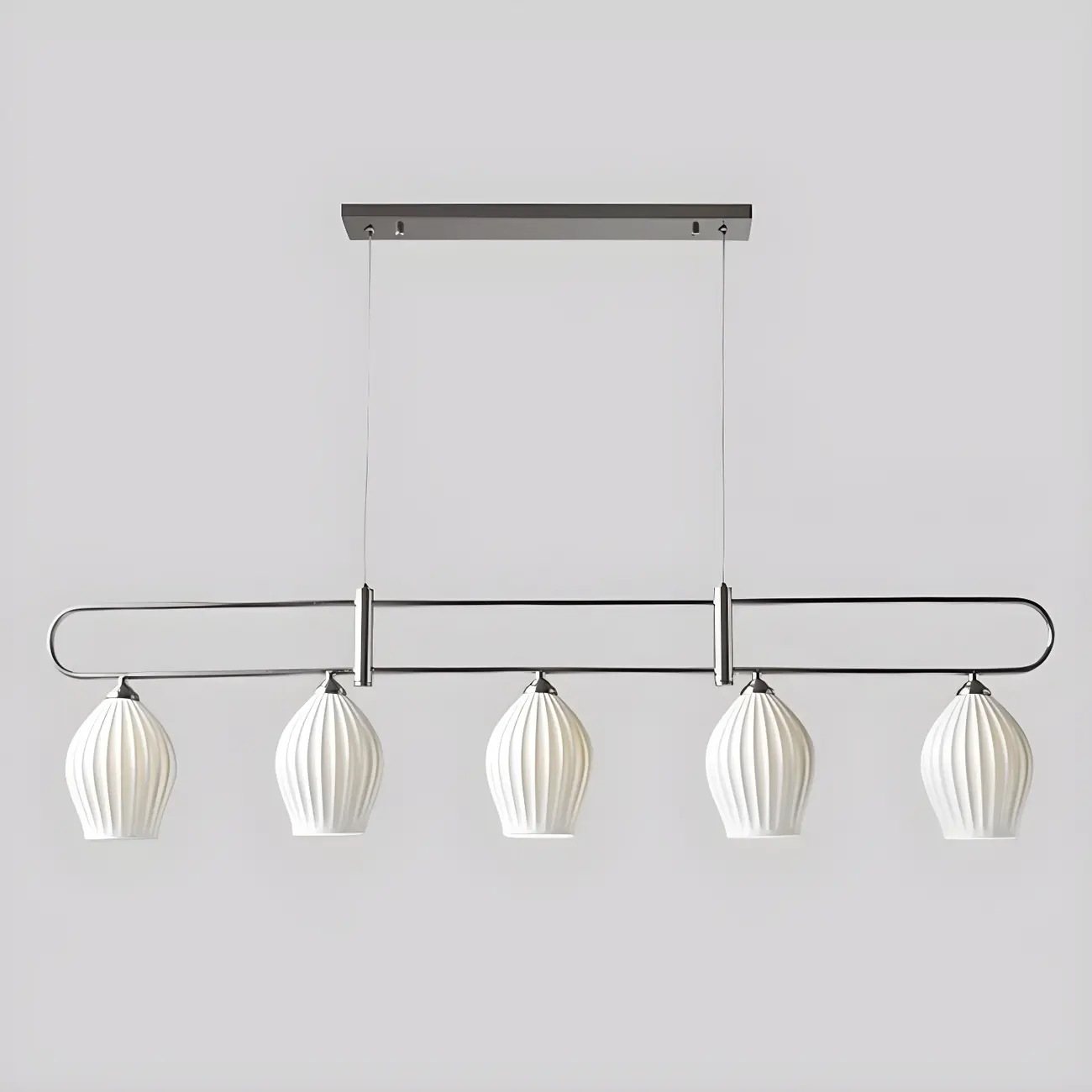 Simple Modern Ceramic Multi-Light Island Pendant Light