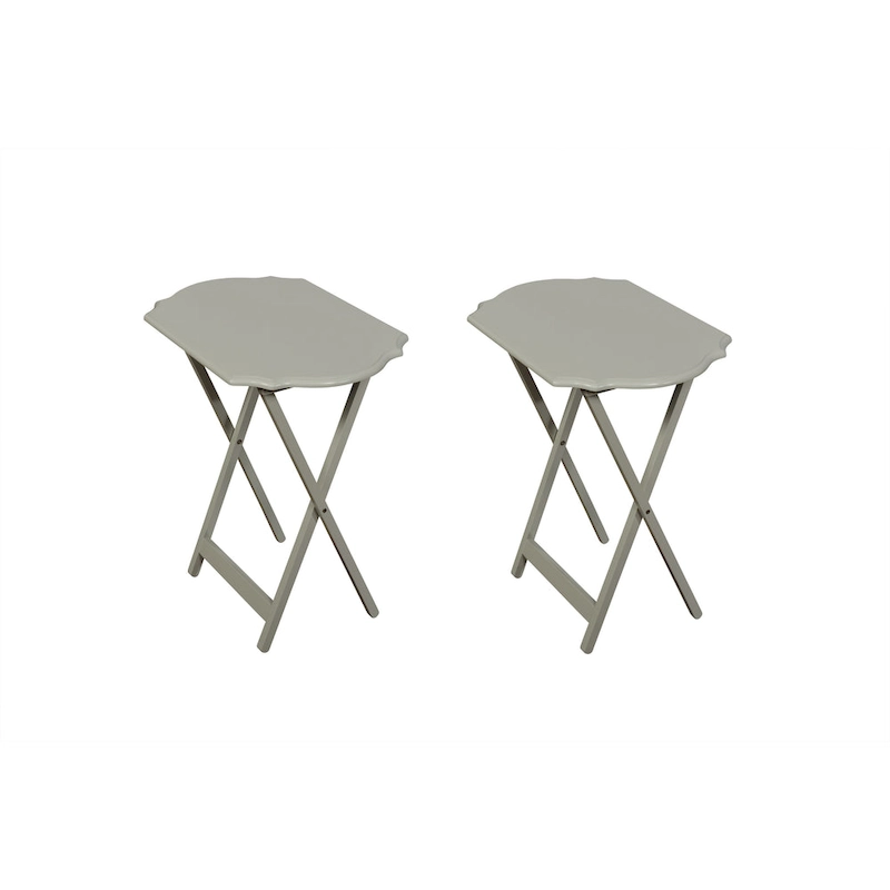 Hedda Folding Snack Tray (Set of 2)