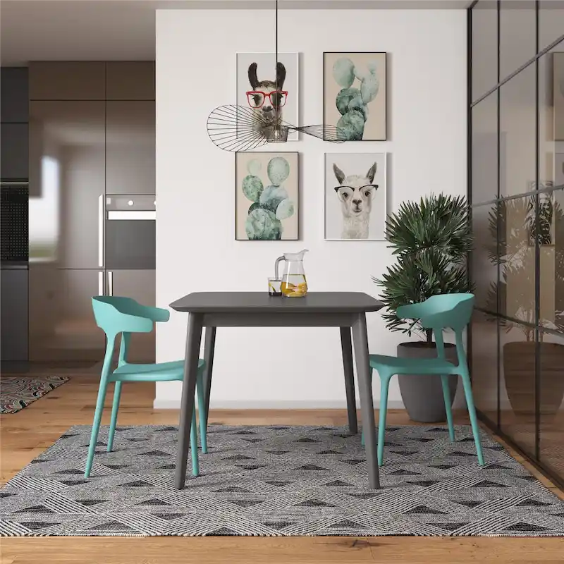 The Novogratz Poolside Felix Stackable Dining Chairs