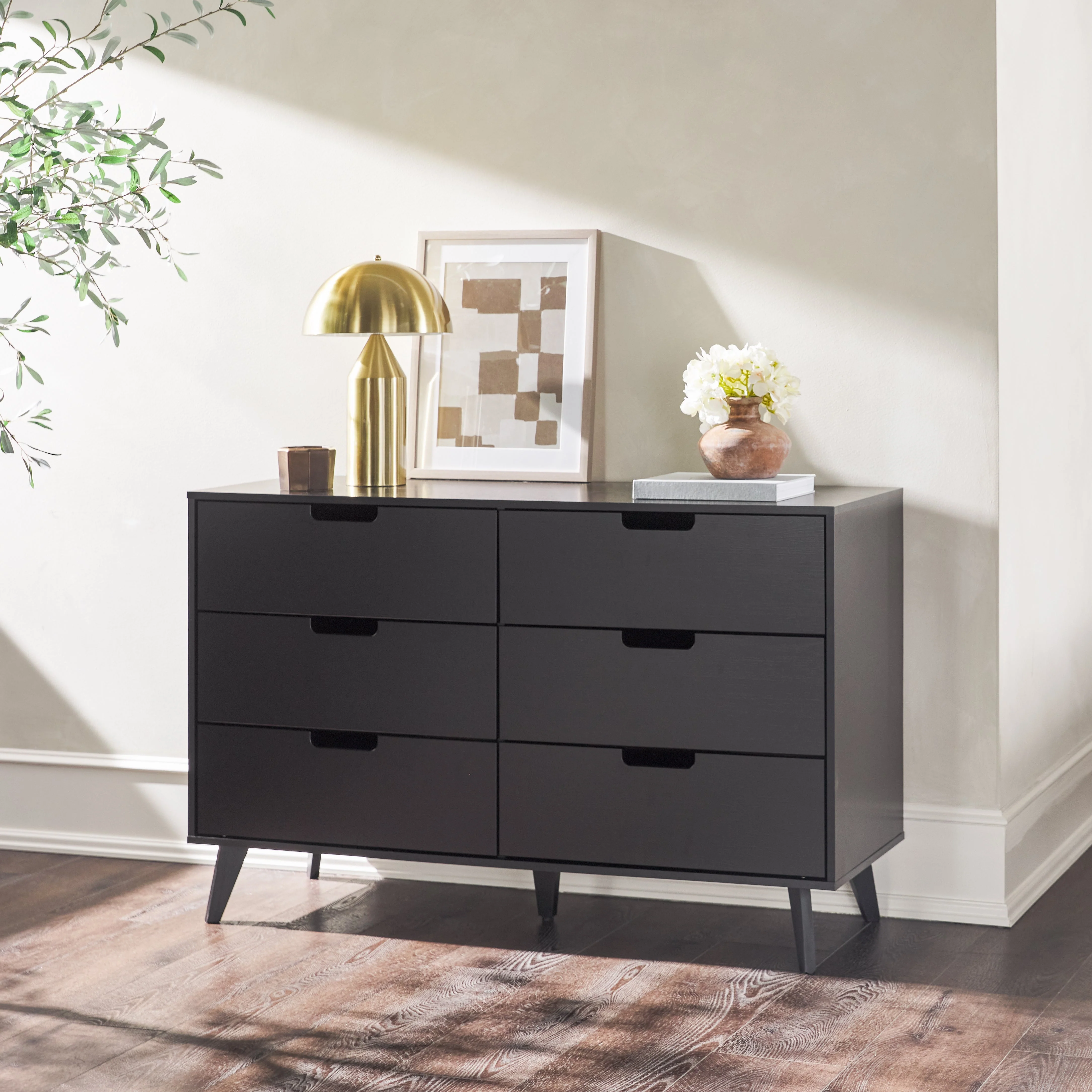Sloane Hans Mid-Century Modern Angle-Leg Dresser