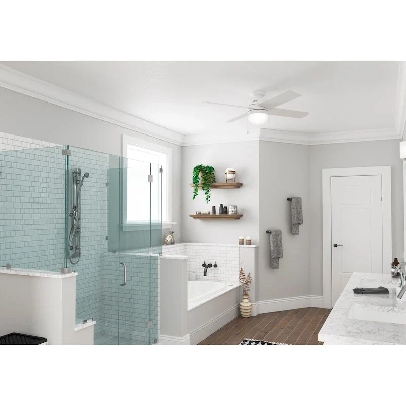 Hunter 52  Timpani Ceiling Fan w/ LED Light, Pull Chain