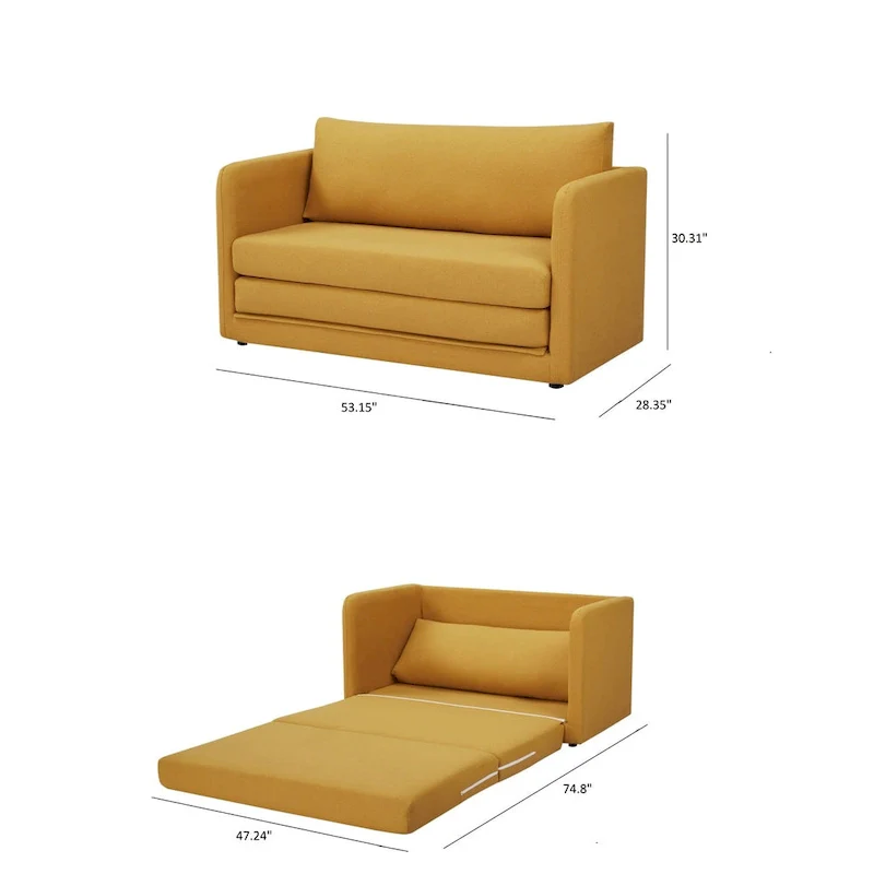 Artdeco Home Newberry Sleeper Sofa Loveseat