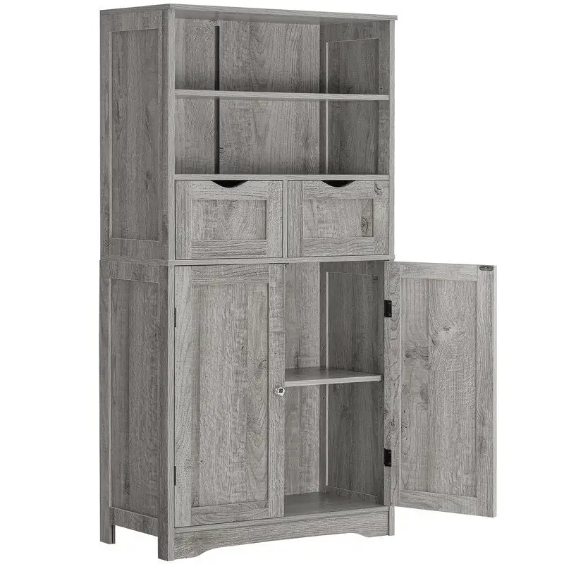 Tall Storage Cabinet - 11.8D x 23.6W x 49.6H