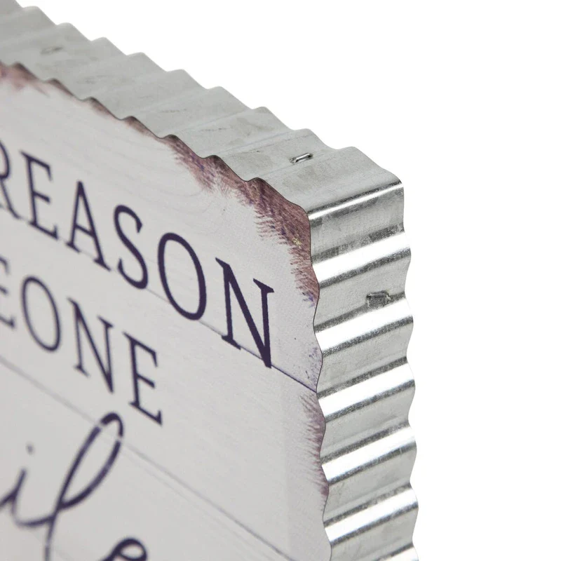 Be the Reason Someone Smiles Today Framed Canvas Wall Art - 12