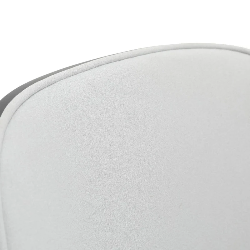 Dining Chair with Upholstered Seat Side Chair with MDF Wood Frame in Steel Set of 4