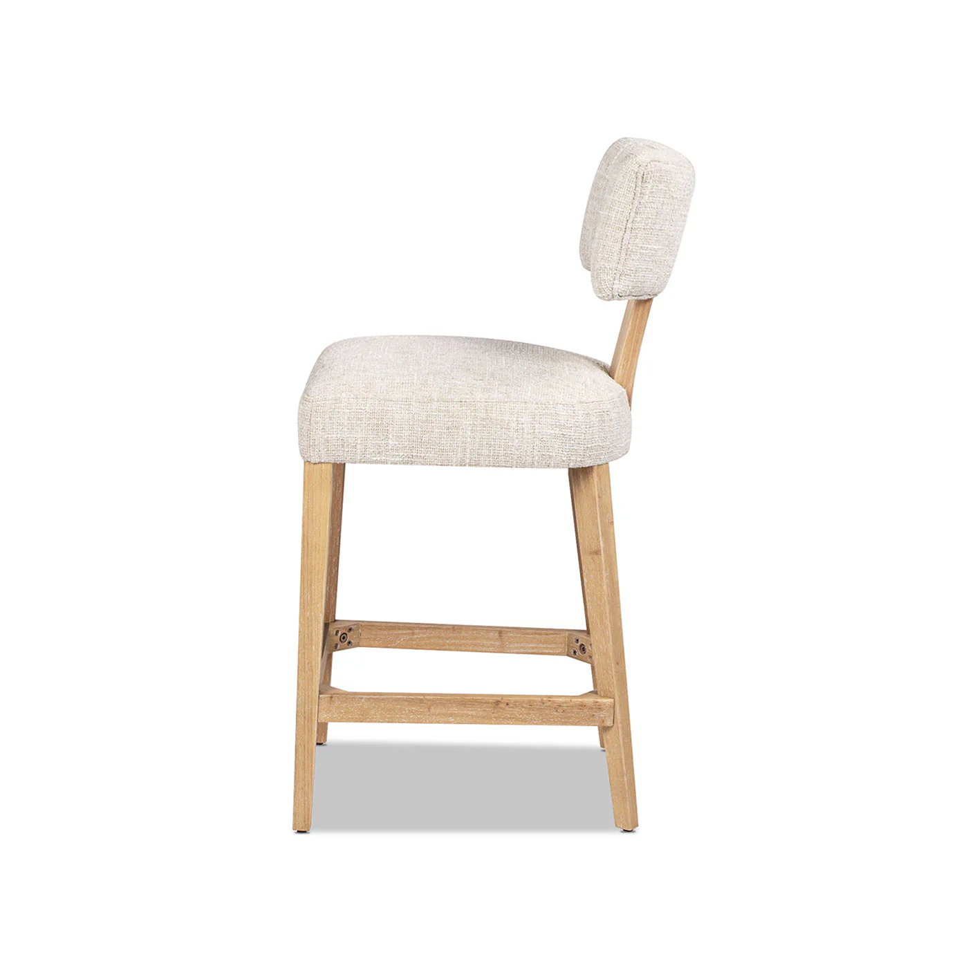 Penny Round Arched Chenille Counter Stool, Set of 2