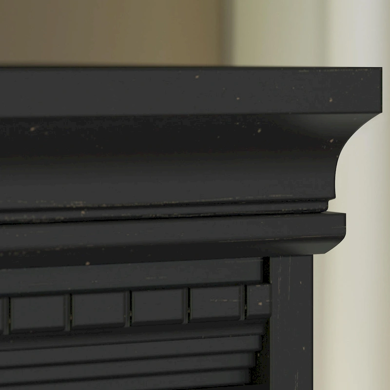 Fairview 60W Desk with Hutch, Cabinet and Bookcase by Bush Furniture