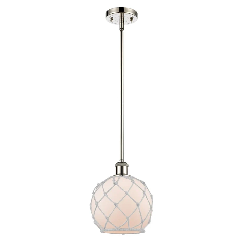 Innovations Lighting Farmhouse Rope 8  Wide Mini Pendant