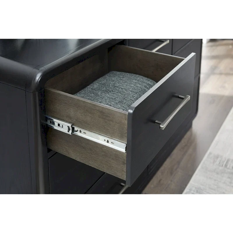 Signature Design by Ashley Rowanbeck Black Dresser