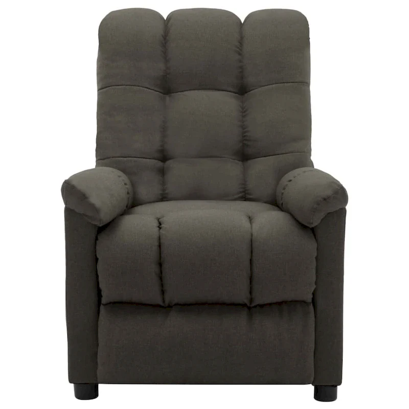 Fabric Recliner Chair - Taupe, 29.1 x 38.9 x 40.1 in