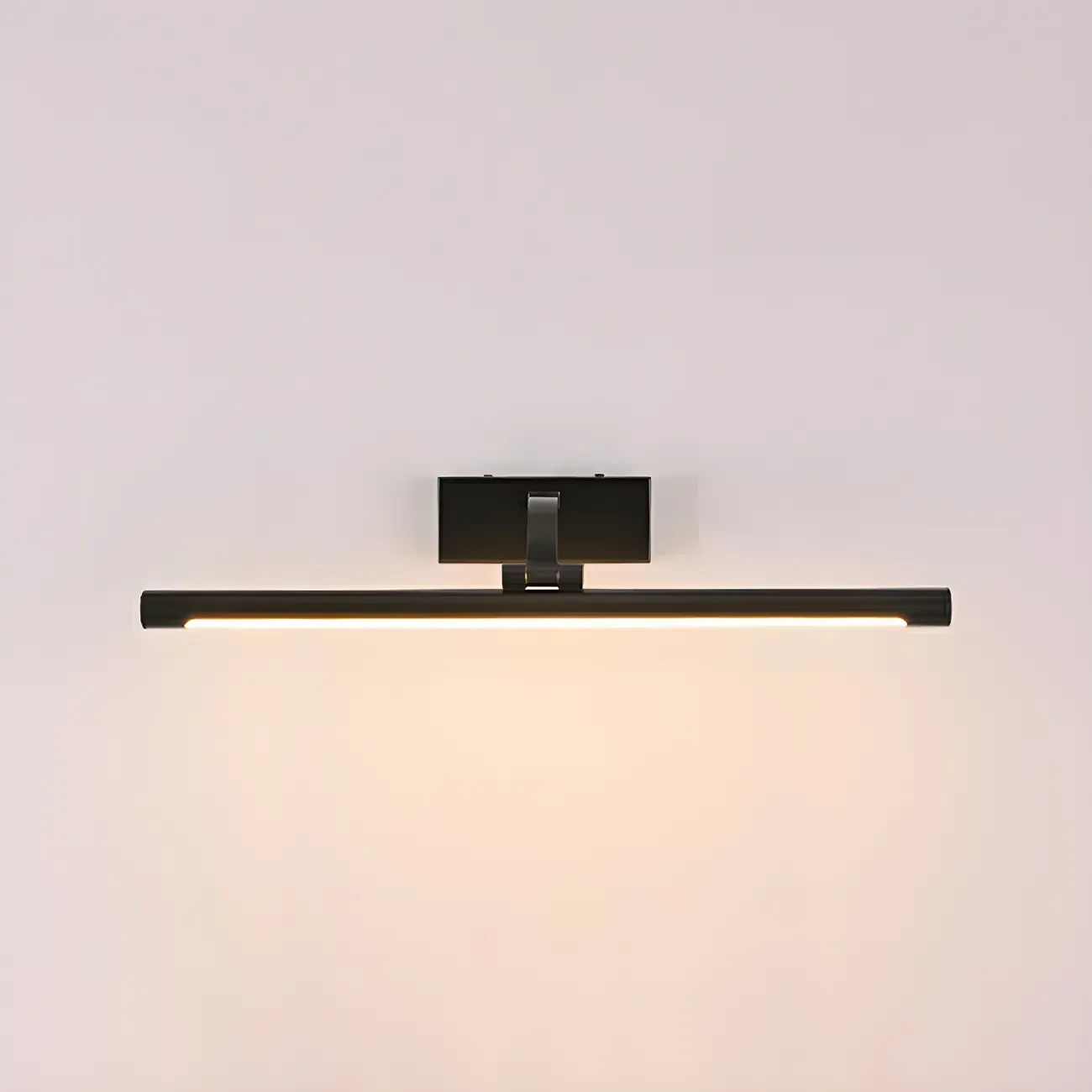 Modern Black Cylinder LED Wall Lamp with Acrylic Shade