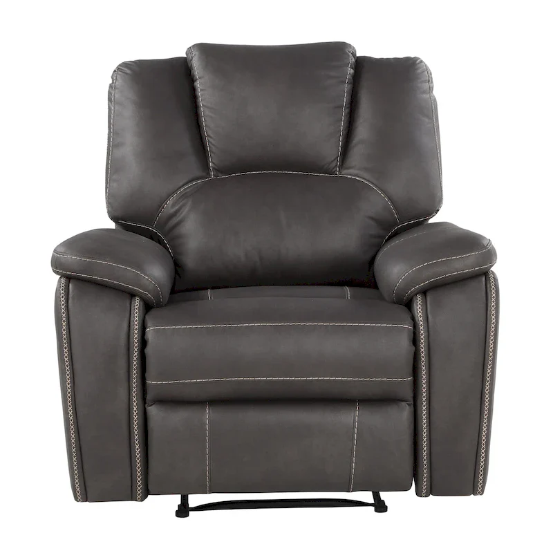 Steve Silver Kameryn Faux Leather Manual Recliner