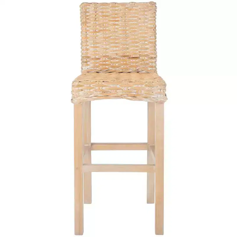 Tobie Rattan Bar Stool