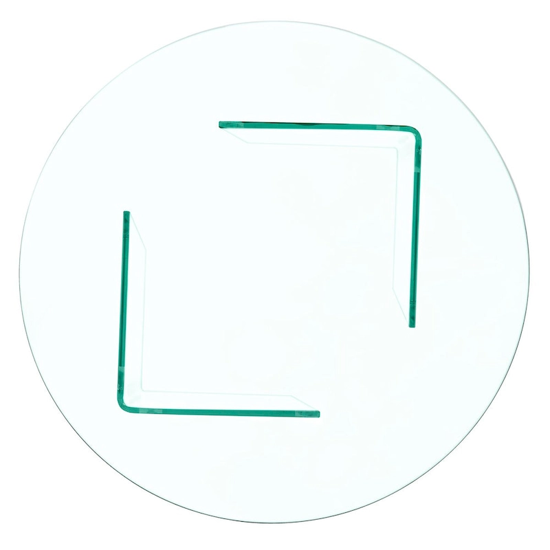 SAFAVIEH Annice Tempered Glass Coffee Table - 35 W x 35 D x 16 H - 35Wx35Dx16H