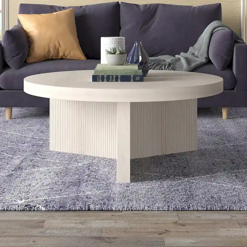 Holm 36 Wide Round Coffee Table - 36 Wide