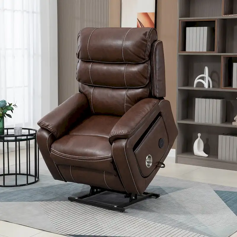 Flagship Oversized Recliner Chair with Wireless Charge, Massage & Heat