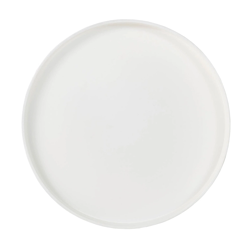 Marcella Paint-Dipped Round Tray-Top Side Table by iNSPIRE Q Modern