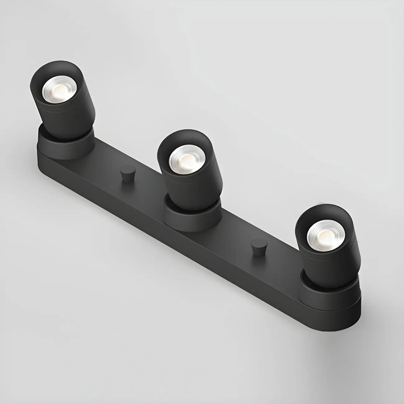 Mini Simplistic Aluminum Adjustable Flush Mount LED Track Light