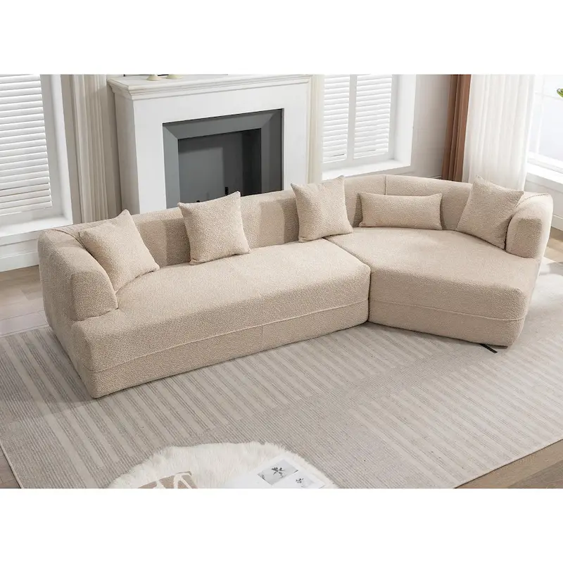 Modular Sleeper Sectional Sofa with Free Combination