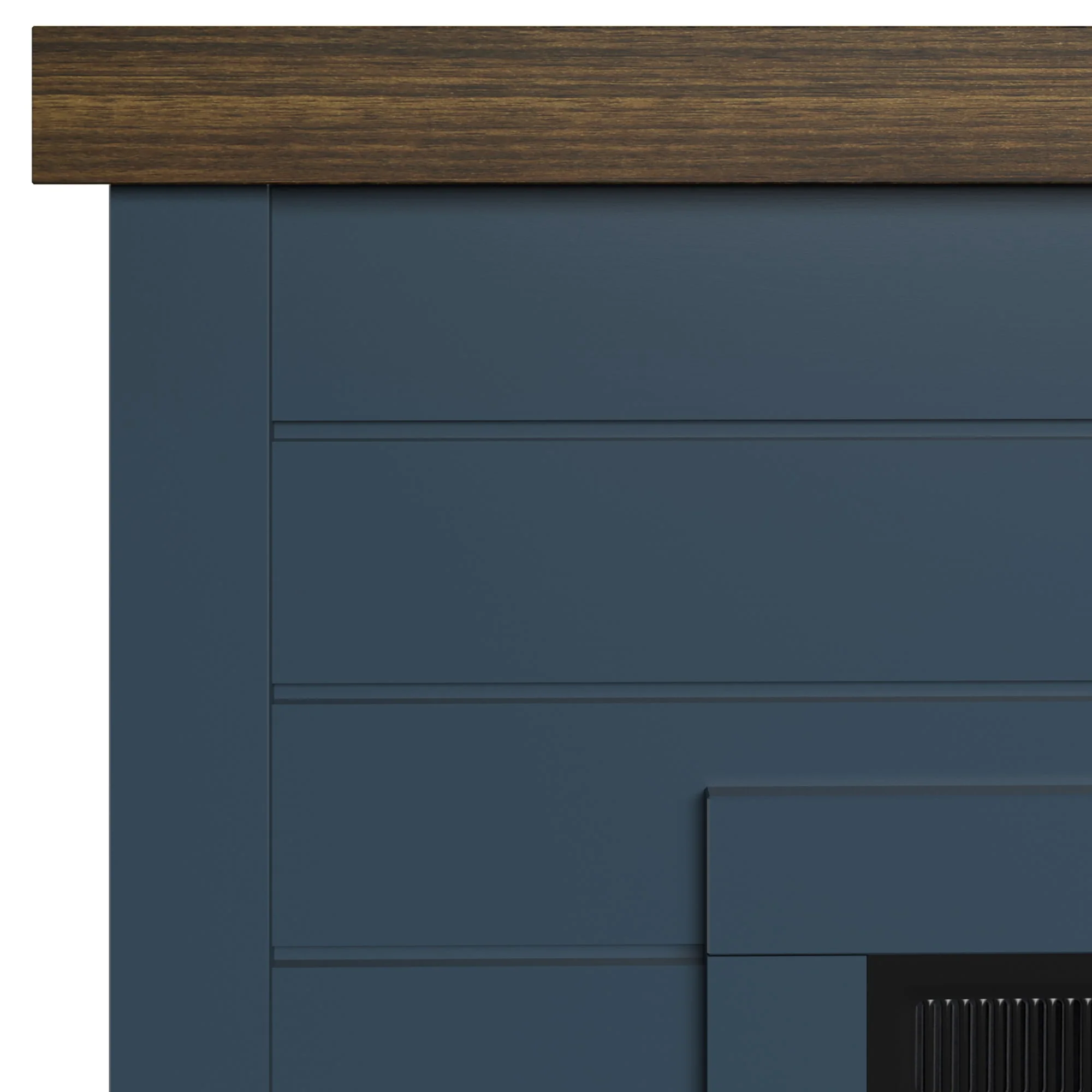 duraflame? Farmhouse Shiplap Electric Fireplace Wall Mantel