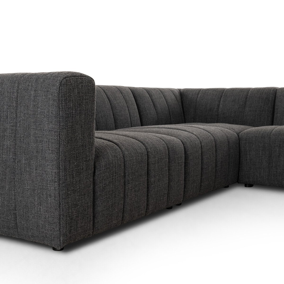 Langham Channeled Sectional/5 Pieces.