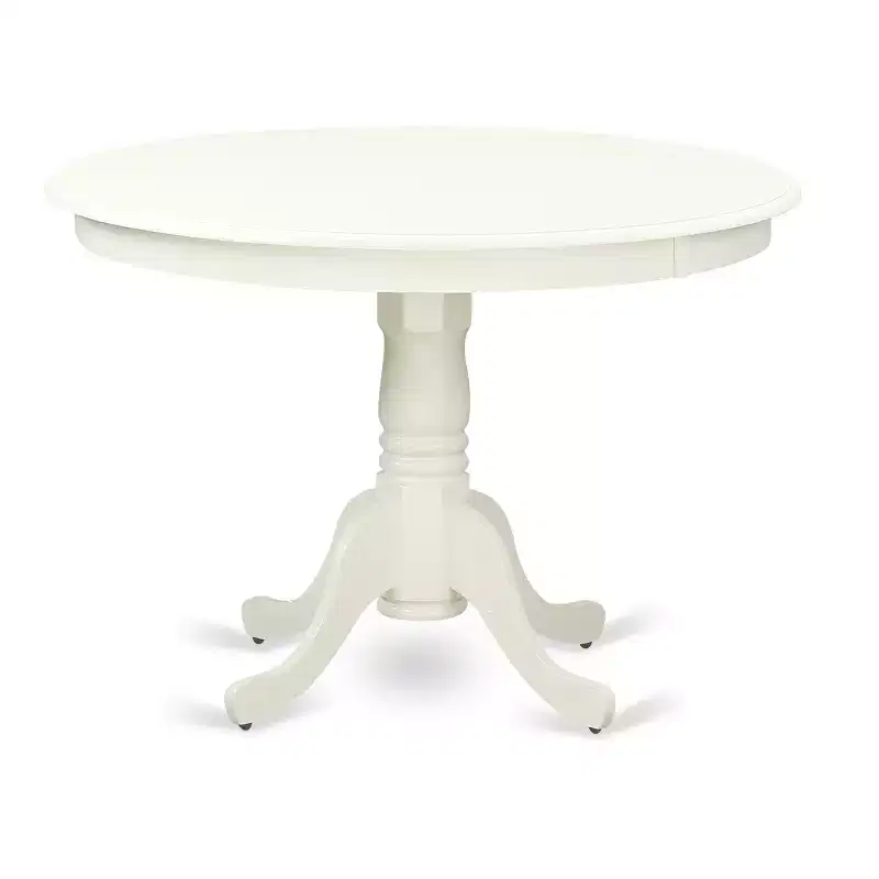 HomeStock Table 42 diameter Round Table, Black/Cherry