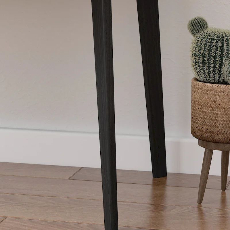 Wood Desk - 39.4W, Multi-Functional, Rounded Corners, Optional Drawers, Easy Assembly