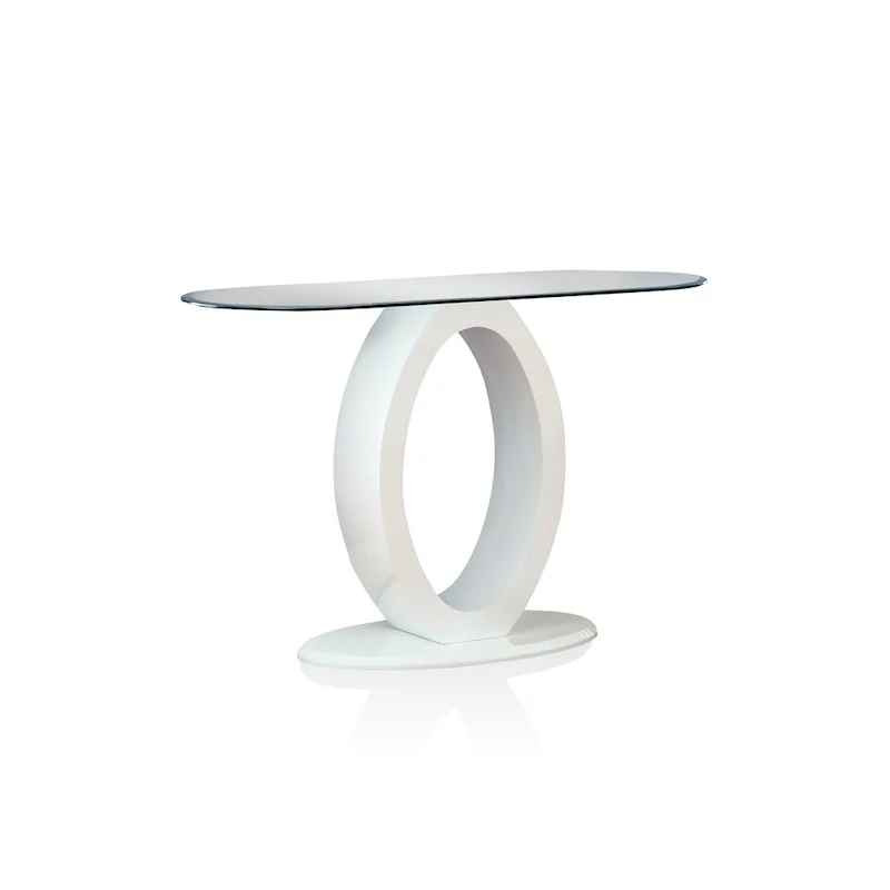 Opelle Modern 47-inch Wood O-shaped Base Sofa Table by