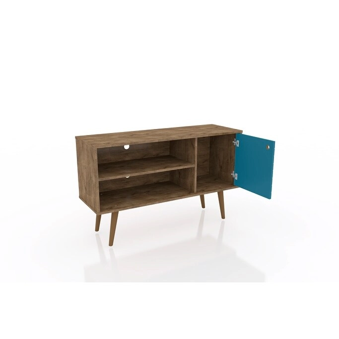 Mid-century Modern Liberty 2-shelf TV Stand