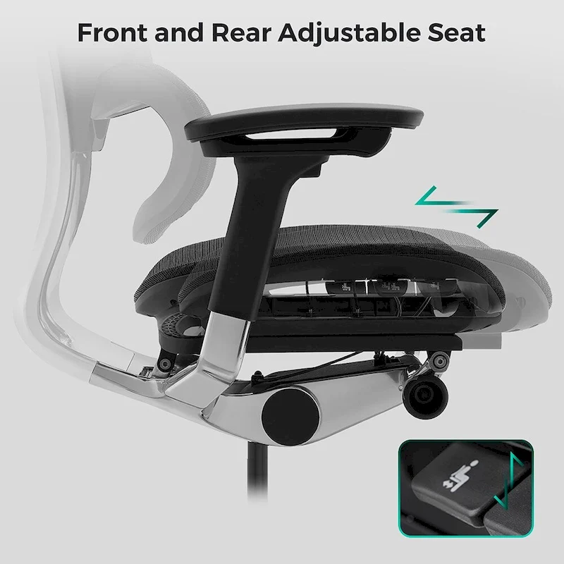OdinLake High Back Office Chair Home Desk Chair Computer Chair Whitout Footrest