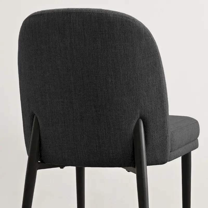 Linen Upholstered Dining Chair(Set of 2)