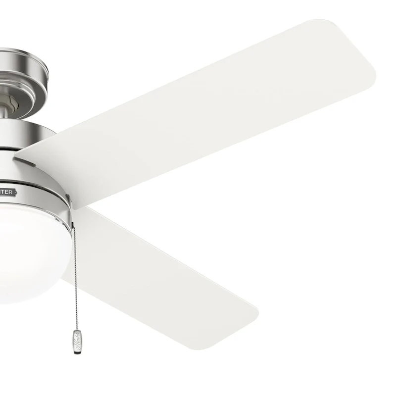 Hunter 52  Timpani Ceiling Fan w/ LED Light, Pull Chain