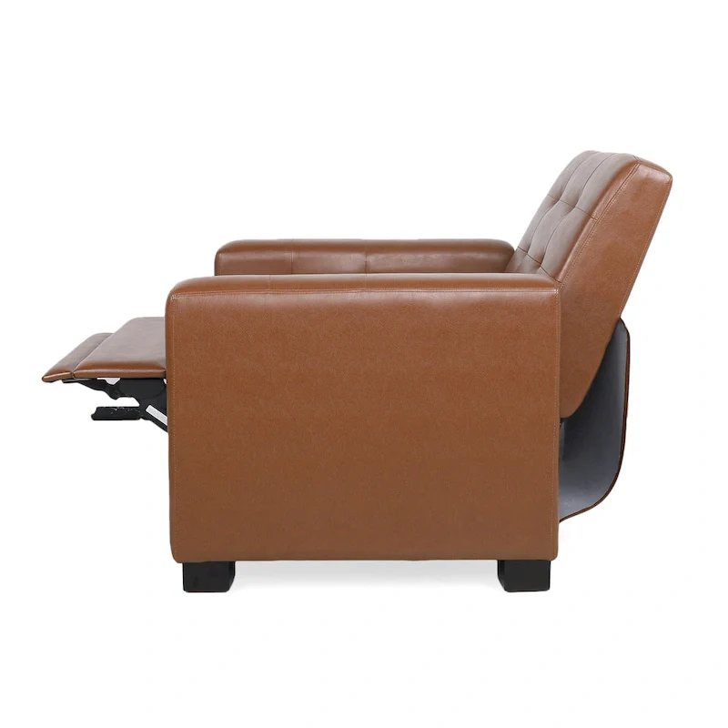 Upholstered Push-Back Recliner