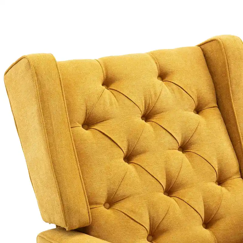 Modern 33.8 Tufted Rocking Chair