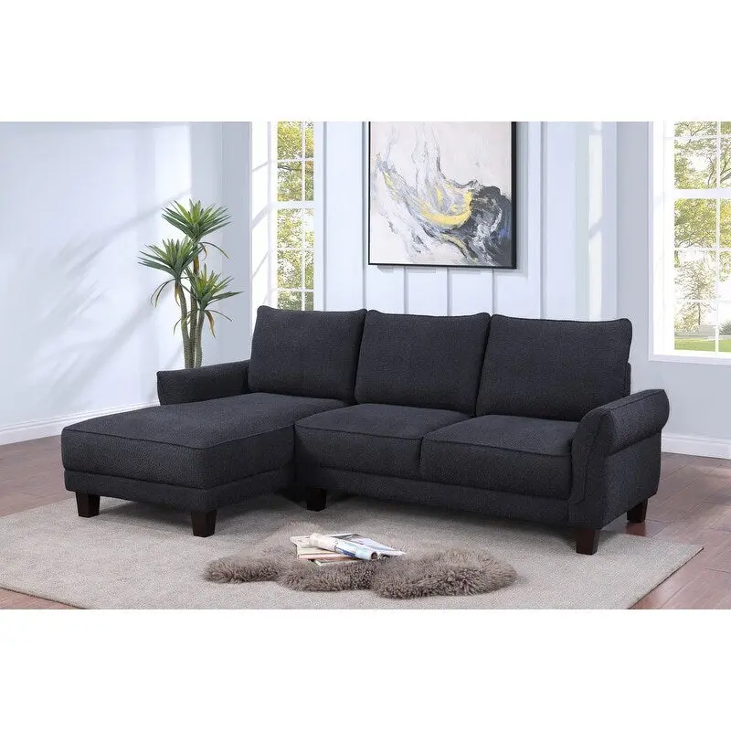 96 Wide Sectional Sofa with Left-Facing Chaise