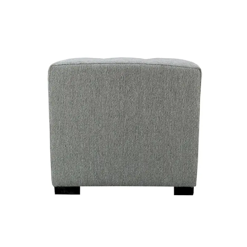 MJL Furniture Text2 Olivia 4-button Tufted Square Ottoman