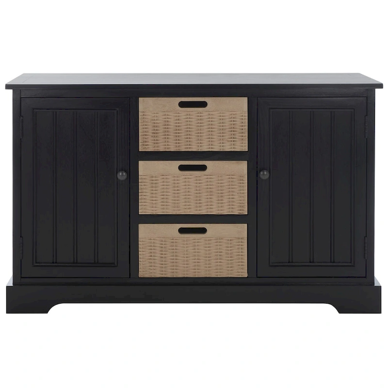 SAFAVIEH Cilla 2-Drawer And 3 Removable Baskets - 39.8 W x 12.5 L x 29.5 H - 41Wx13Dx26H