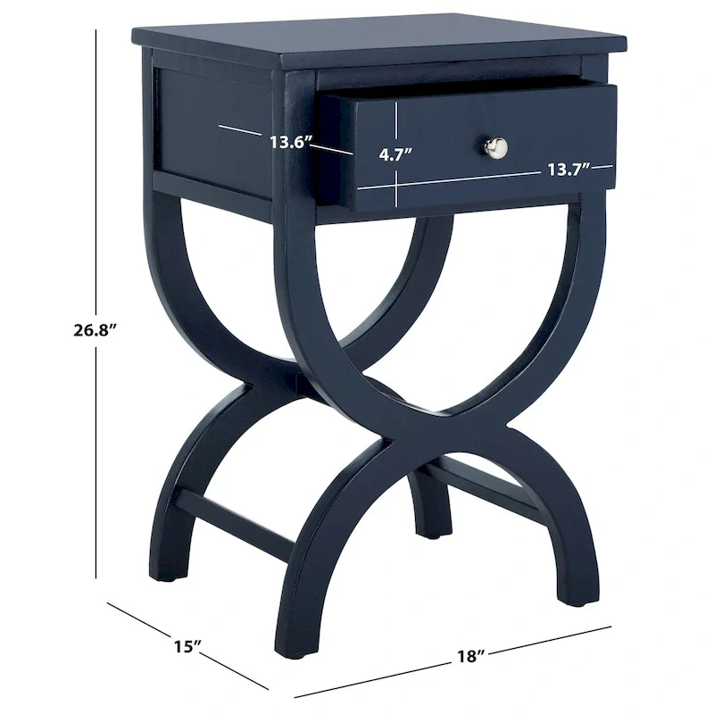Liller 1-Drawer Accent Table Nightstand (Fully Assembled) - 18 W x 15 D x 27 H - 18Wx15Dx27H