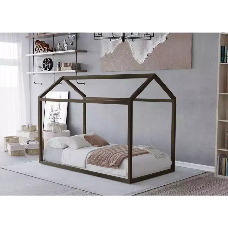 ChaletPosh Wooden Canopy Bed