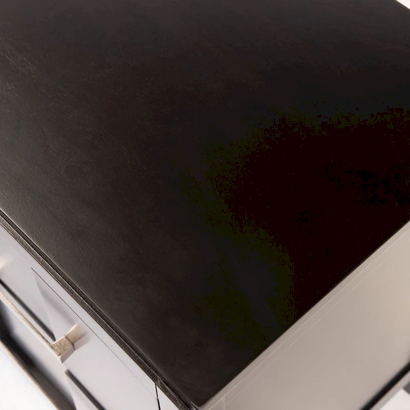 Tass Transitional Solid Wood 2-Drawer Nightstand by Furniture of America