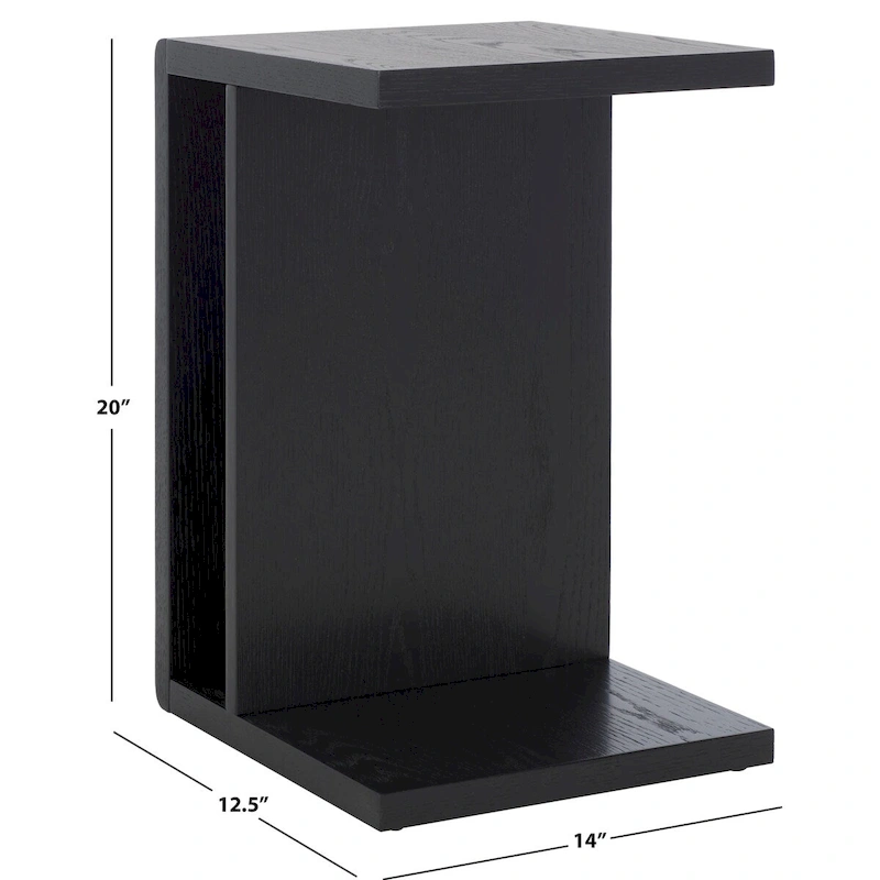 SAFAVIEH Couture Kassia Wood C Table - 14Wx13Dx20H