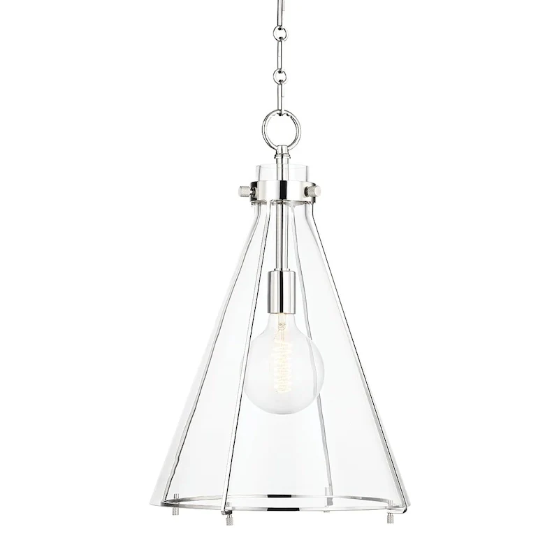 Eldridge 1 Light Pendant - Conical