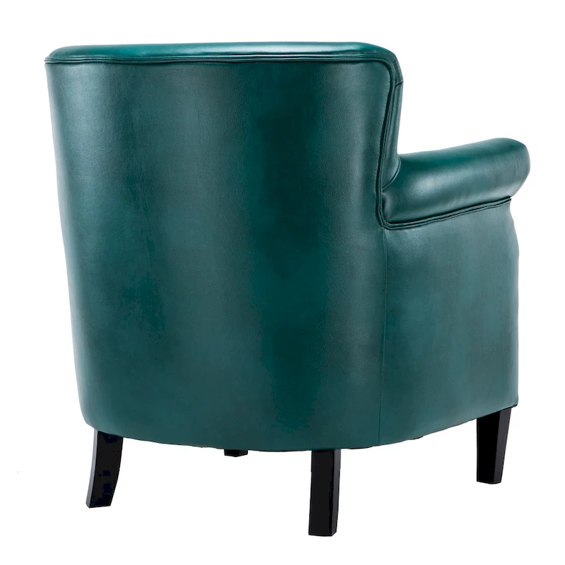 Hendrick Faux Leather Club Chair by Greyson Living