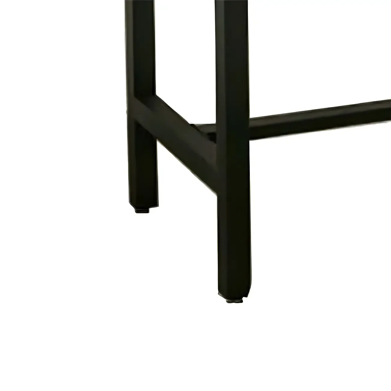 Pine Wood Industrial Trestle Base Bar Table
