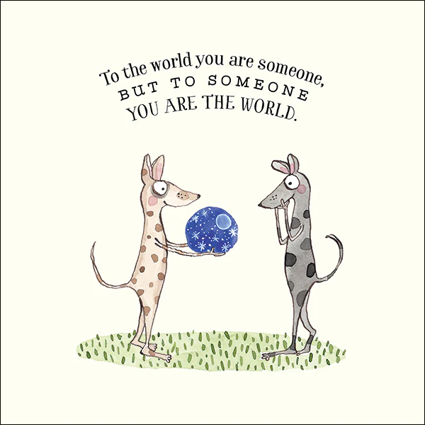 Affirmations - Twigseeds Love Card - To the world - K035